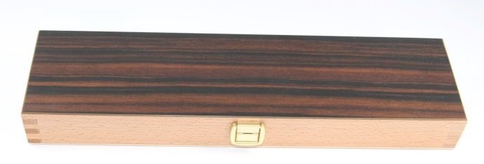 Набор для чистки в деревянной коробке, калибр 8 мм