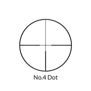Оптический прицел Nikko Stirling серии Diamond 3-12X42 сетка NO. 4 dot (подсветка точки), 30мм.