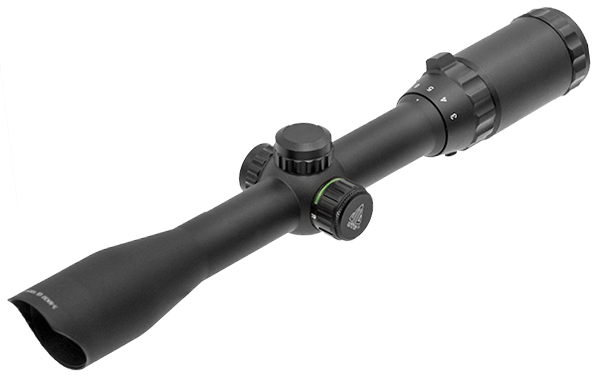Оптический прицел Leapers Hunter 3-9X32 mil-dot, 25,4мм, Подсветка крас/зел, Сетка-нить, Кольца на "Ласточкин Хвост" 20 шт./кор.