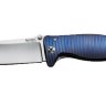 Нож LionSteel серии SR-1 лезвие 94 мм, рукоять - титан, цвет фиолетовый, в деревянной коробке
