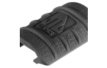 Комплект накладок UTG на Weaver/Picattiny для защиты рук, резина, со стопорным штифтом, черные, комплект 12шт.