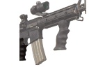 Рукоять UTG AR15/M16 пистолетная для AR-систем, эрогономич., отсек для мелочей, полимер, черный, 144гр.