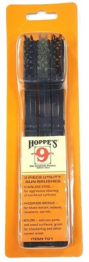 Hoppes 9 набор щёток, материал - сталь, нейлон, бронза, упаковка - блистер