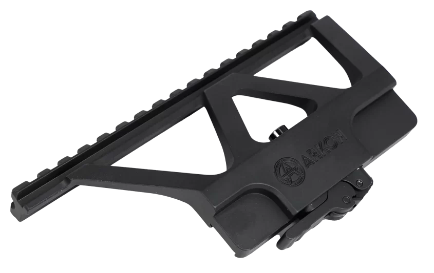 Быстросъемный боковой кронштейн Arkon с планкой weaver на Сайга/АК