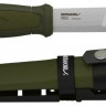 Нож Morakniv Kansbol, с мультикреплением, зелёный