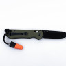 Нож Ganzo G7453-WS оранжевый, G7453-OR-WS