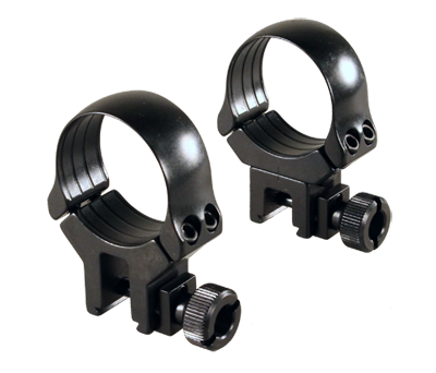 Небыстросъемные кольца Recknagel D30мм на 11мм, высота 18 мм (41330-2000) сталь