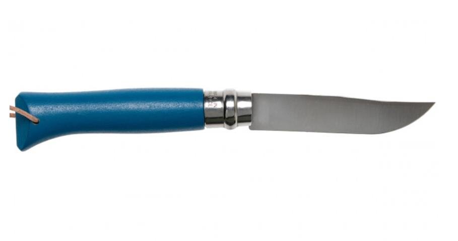 Нож Opinel серии Tradition Trekking №06, клинок 7см, бирюзовый