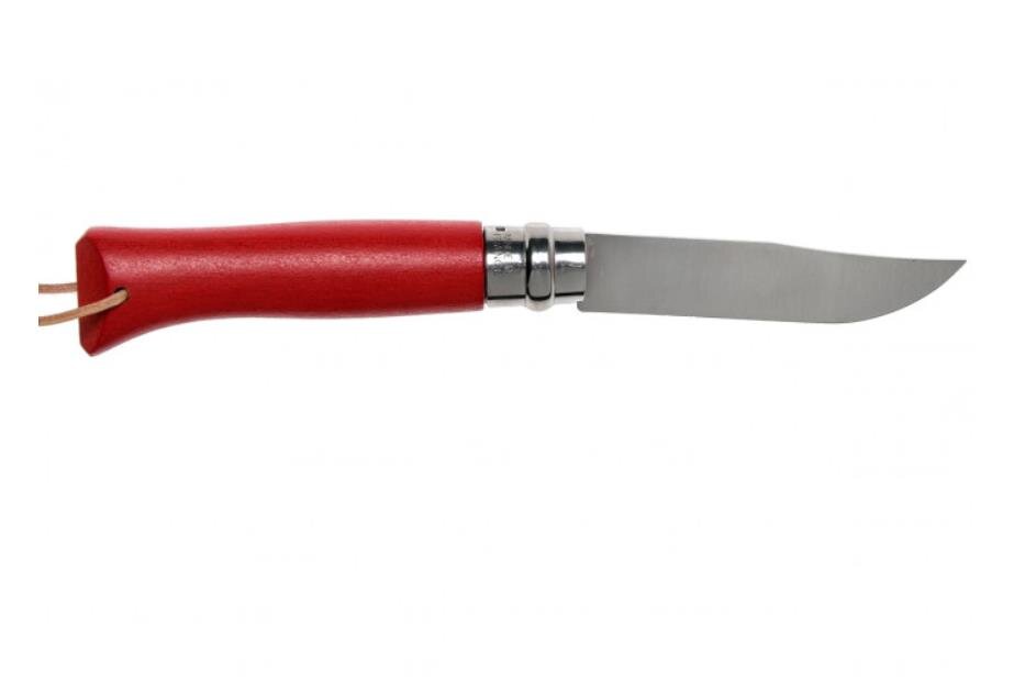 Нож Opinel серии Tradition Trekking №06, клинок 7см, клубничный