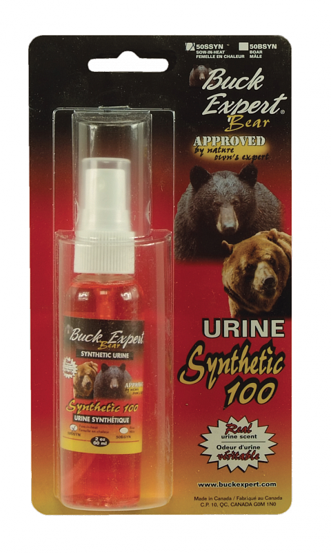 Приманки для медведя - искусственный ароматизатор выделений самца (спрей) 60 мл Buck Expert 50BSYN