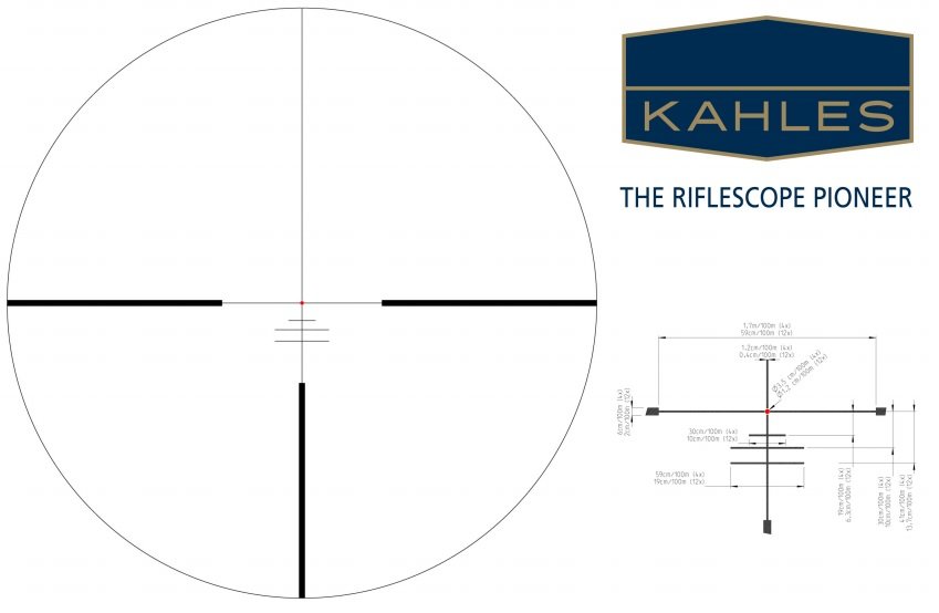 Оптический прицел Kahles Helia 3 4-12x44i (G4-B),(10587)