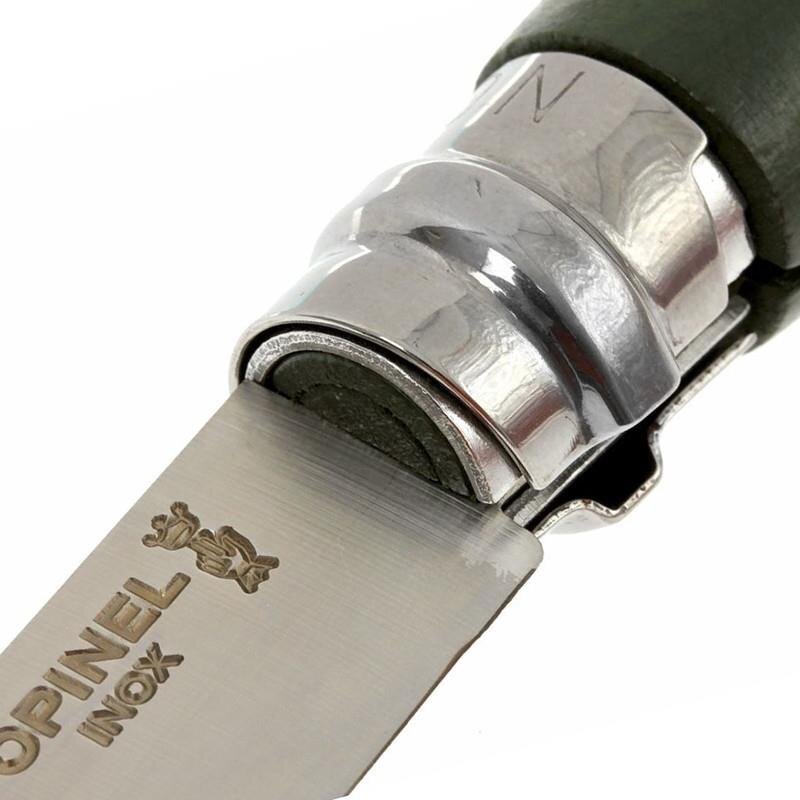 Нож Opinel серии Tradition Trekking №07, клинок 8 см, зелёный Нож Opinel серии Tradition Trekking №07, клинок 8 см, зелёный