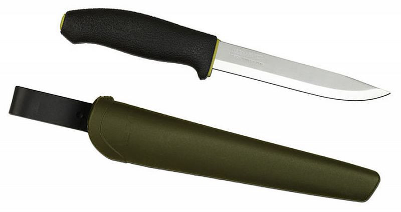Нож Morakniv No. 748, нержавеющая сталь, олива