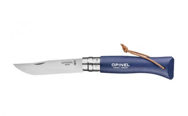 Нож Opinel серии Tradition Trekking №08, клинок 8,5см, тёмно-синий Нож Opinel серии Tradition Trekking №08, клинок 8,5см, тёмно-синий