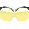 Очки защитные 3M SecureFit SF403AF-EU Amber, жёлтые, открытые, AS/AF