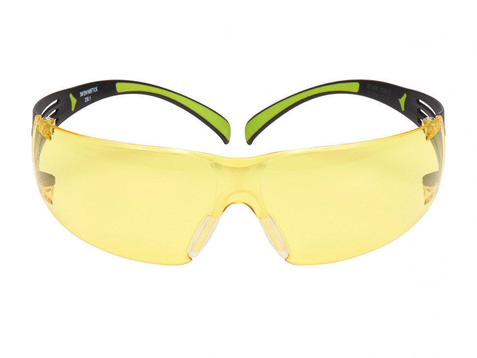 Очки защитные 3M SecureFit SF403AF-EU Amber, жёлтые, открытые, AS/AF