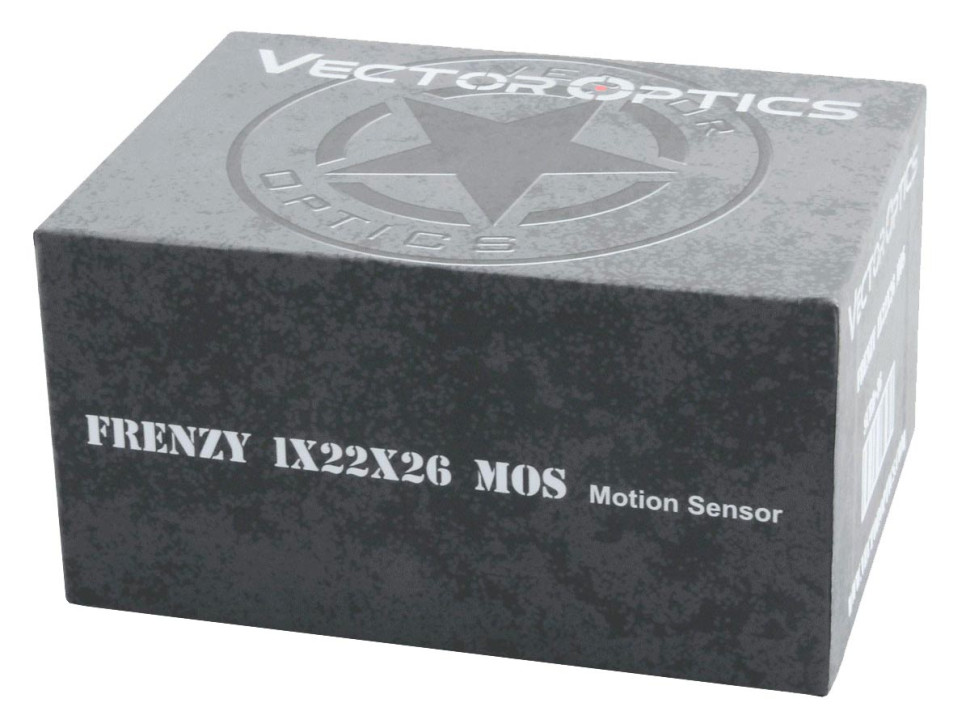 Коллиматор Vector Optics Frenzy-X 1x22x26, точка 3 МOA красная