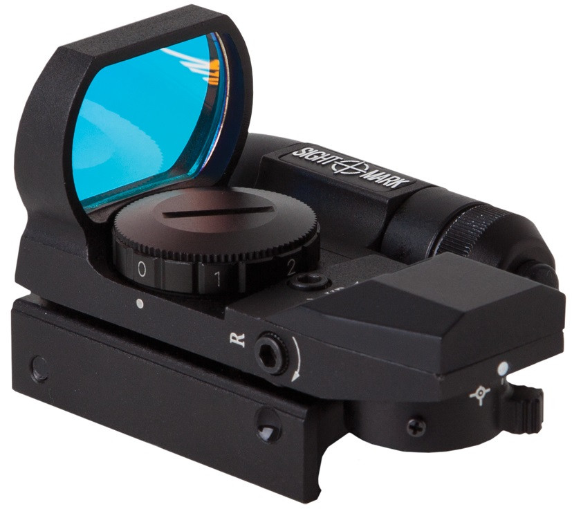 Коллиматорный прицел SightMark Laser Dual Short Sight с ЛЦУ крепление на 11-12мм (SM13002-DT)