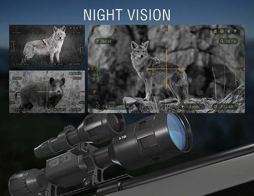 Прицел ночного видения день/ночь ATN X-Sight 4K Pro 3-14x