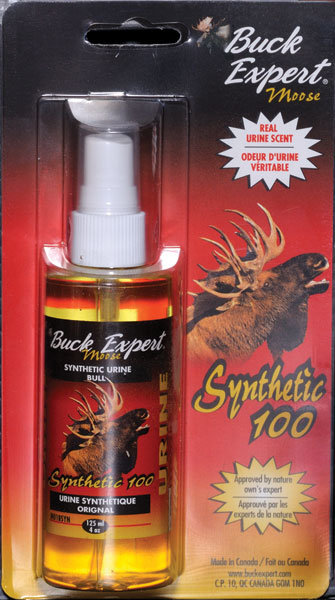 Приманки Buck Expert  для лося, искусственный ароматизатор выделений доминантного самца (спрей) 125 мл