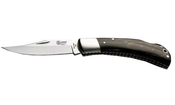 Нож LionSteel серии Classic лезвие 85 мм, рукоять - рог черный