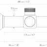Оптический прицел Hawke Vantage 2-7x32 30/30 (14110)