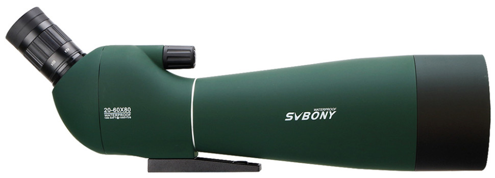Зрительная труба SVBONY SV28 20–60x80 WP со штативом