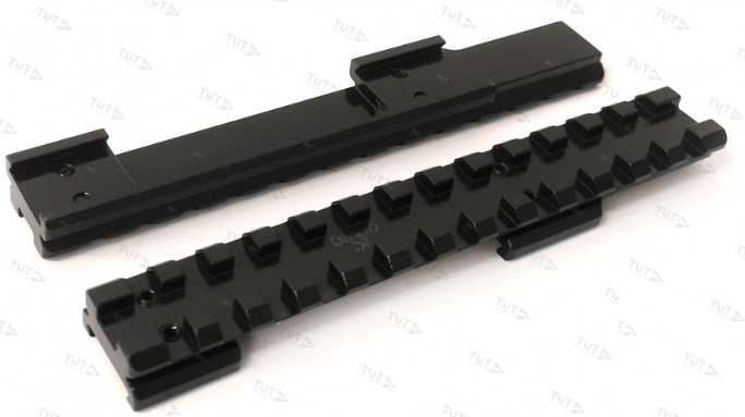 Планка Rusan Picatinny CZ 527 удлинённая Планка Rusan Picatinny CZ 527 удлинённая