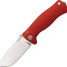 Нож LionSteel серии SR-1 Aluminium лезвие 94 мм, рукоять - красная