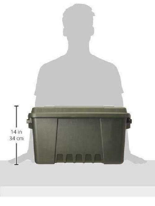 Ящик Plano для снаряжения, 62 литра, 50,8x30,48x29,21см, зелёный