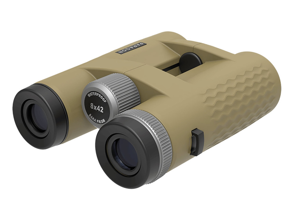 Бинокль Vector Optics Paragon 8x42 HD, Roof-призмы BaK-4, Open Bridge, Tan