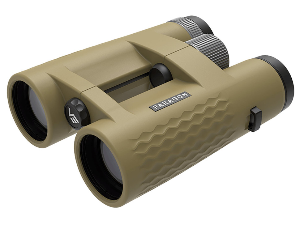 Бинокль Vector Optics Paragon 10x42 HD, Roof-призмы BaK-4, Open Bridge, Tan