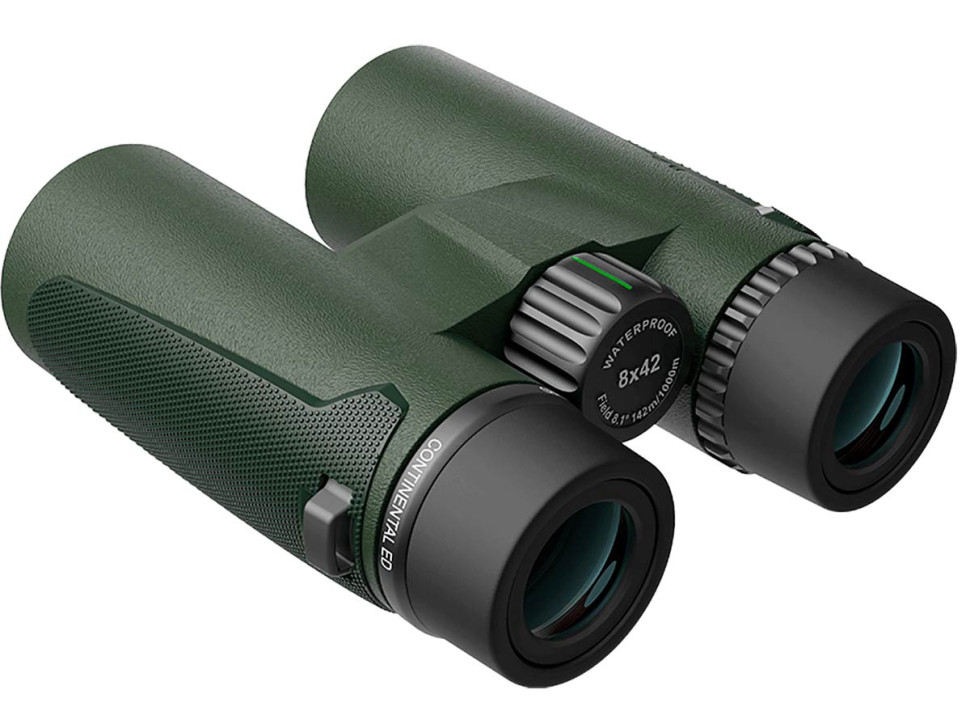 Бинокль Vector Optics Continental 8x42 ED, Roof-призмы BaK-4, OD Green