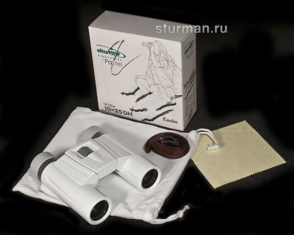 Бинокль KENKO ULTRA VIEW 10x25 DH (White)