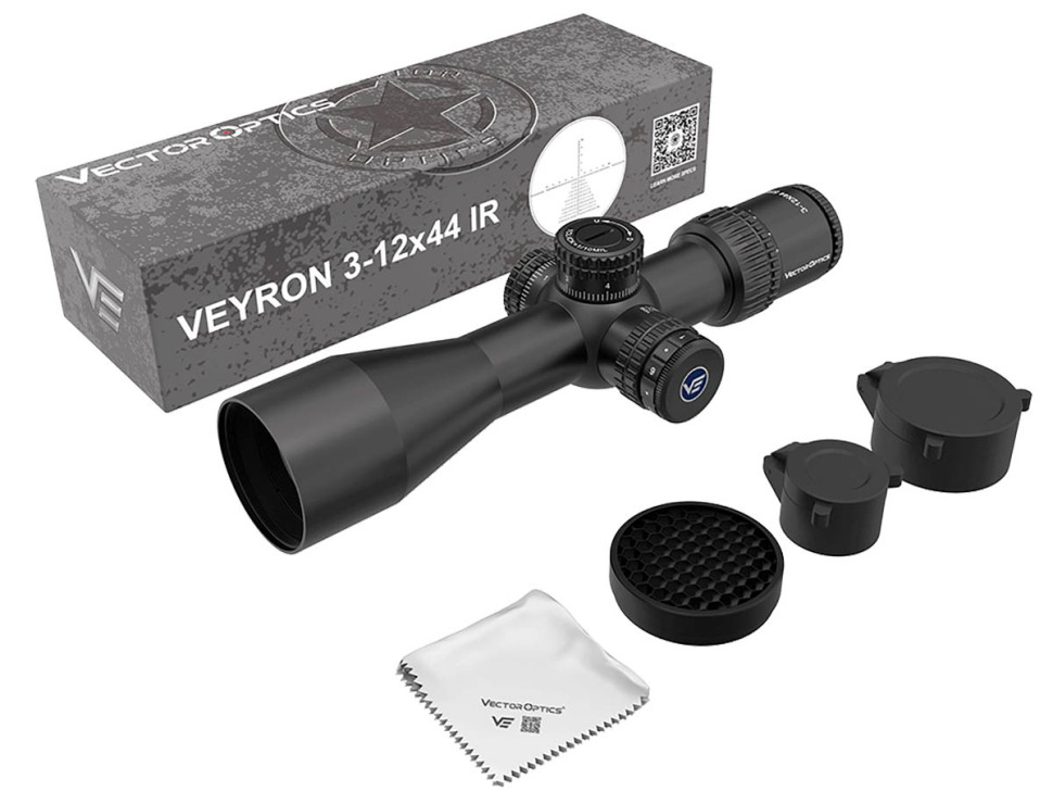 Прицел Vector Optics Veyron 3-12x44 IR, SF, MPR-V10 (MIL)