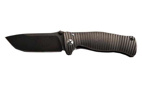 Нож LionSteel серии SR-1 Aluminium лезвие 94 мм черное, рукоять - черная