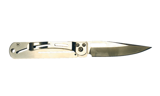 Нож Sanrenmu серии EDC, лезвие 66 мм, металлическая рукоять, крепление на ремень