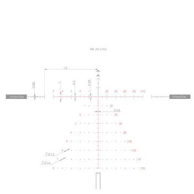 Оптический прицел MewLite 3-24x56 SFIR SFP Оптический прицел MewLite 3-24x56 SFIR SFP