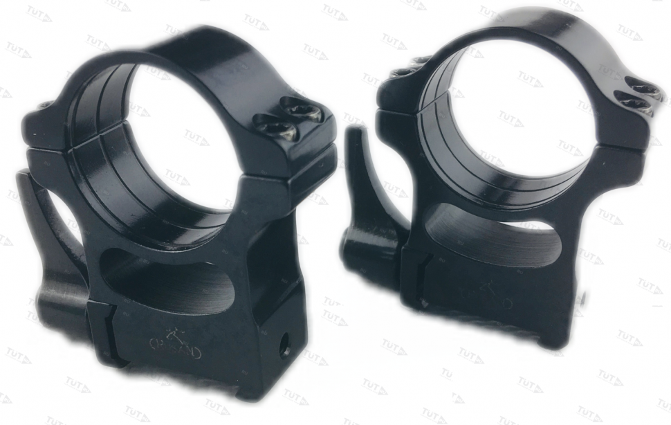 Кольца Rusan быстросъемные Prism 19мм (CZ550) на 25,4мм H19 рычажные (011-19-25,4-19-R)