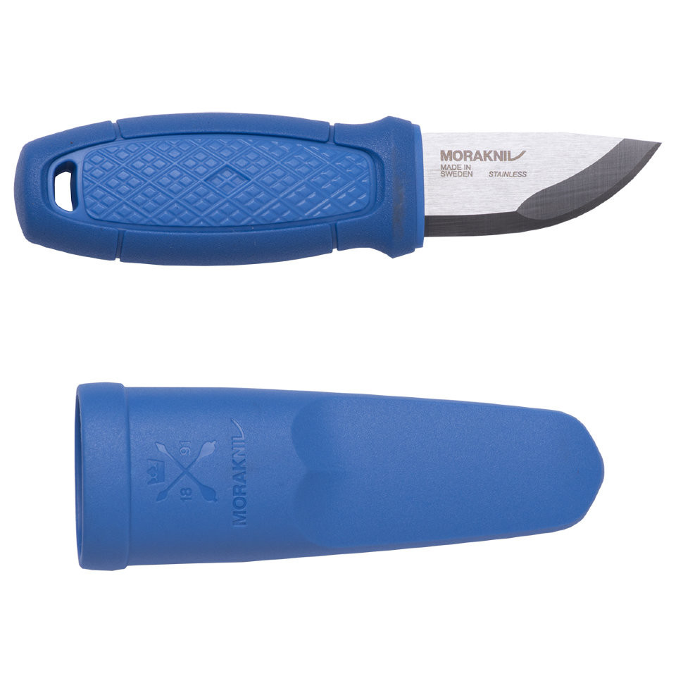 Нож Morakniv Eldris, нержавеющая сталь, цвет синий, с ножнами, 13515 Нож Morakniv Eldris, нержавеющая сталь, цвет синий, с ножнами, 13515