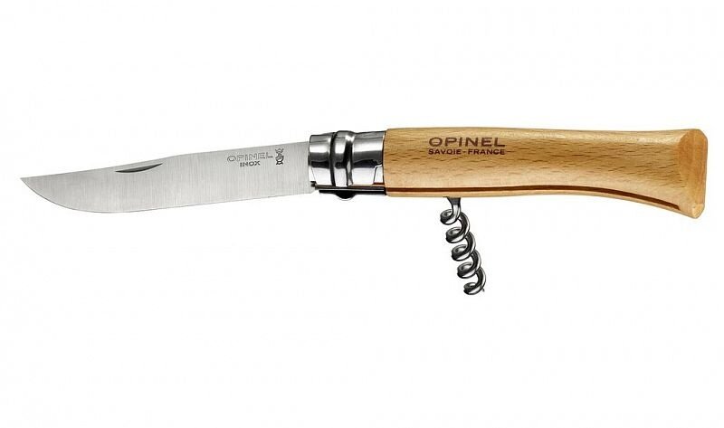 Нож Opinel серии Specialists for Foodies №10, со штопором