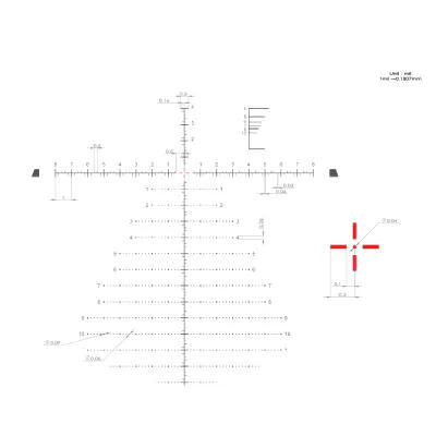 Оптический прицел MewLite 4-24x56 FFP IR