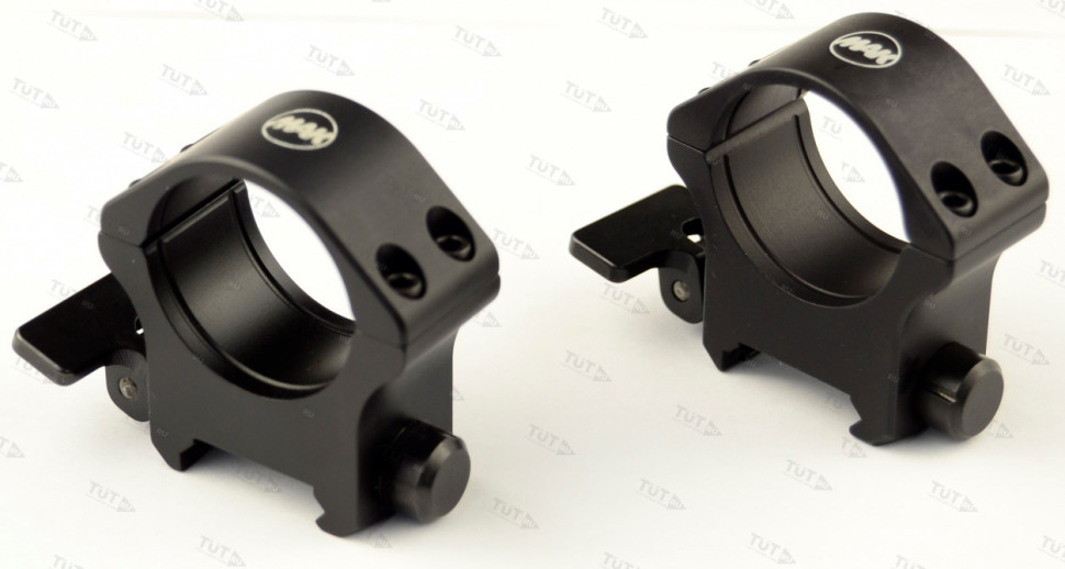 Быстросъемные кольца MAKuick 3 на Picatinny 30мм, BH19мм (5263-3019)
