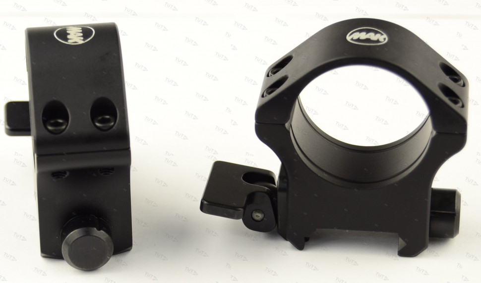Быстросъемные кольца MAKuick 3 на Picatinny 30мм, BH19мм (5263-3019)