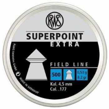 Пульки RWS Superpoint Extra 4,5 мм (500 шт)