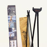 4-х точечная Опора 4 Stable Stick — для стрельбы стоя, сидя, с колен — ULTIMATE Carbon — Углеволокно, 3 секции, 660 гр