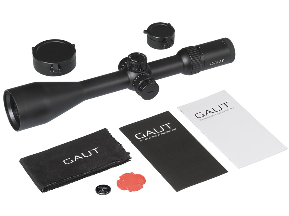 Прицел Gaut Obsidian 3-24x56 SF, сетка 31 (Half MD)