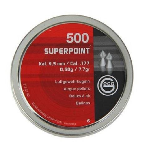 Пульки Geco SUPERPOINT 4,5мм (500 шт)