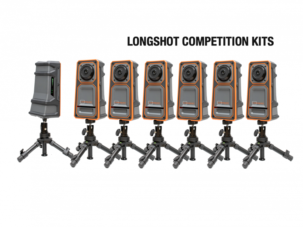 Longshot Competition Kits LR-3 для 6 мишеней — Комплект для Тренировок и СОРЕВНОВАНИЙ, в одном кейсе. Стандарт 5G и кабель LAN для Recorder (арт. TV-COMP6)
