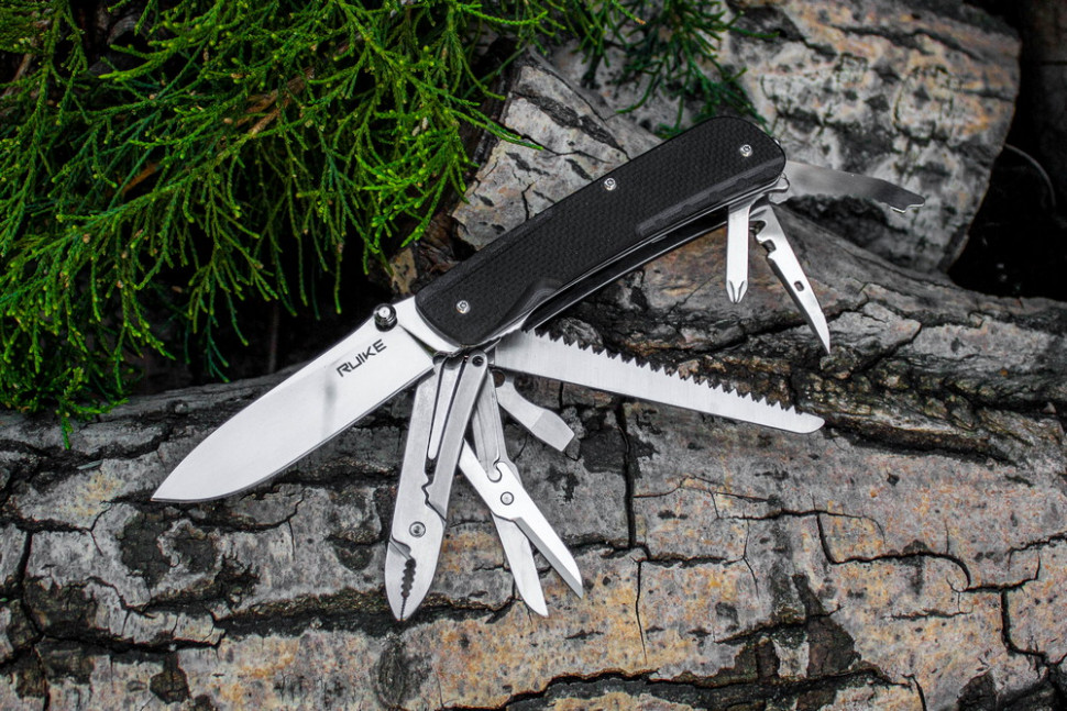 Нож multi-functional Ruike L51-B черный